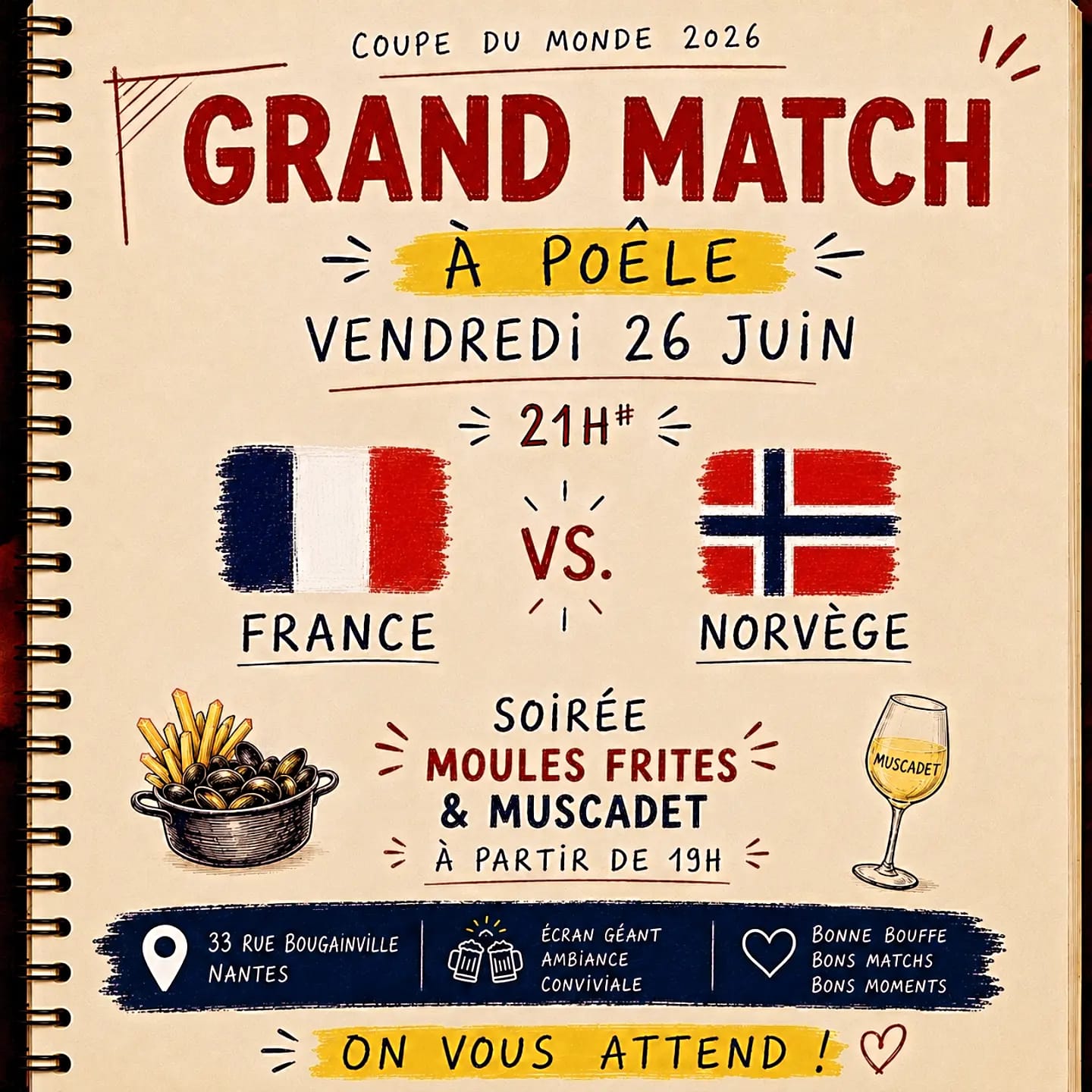 FRANCE VS NORVÈGE